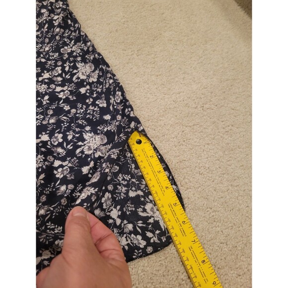 Brandy Melville Black Floral Kimono Cardigan Made in Italy Boho Hippie One Size - Picture 10 of 10